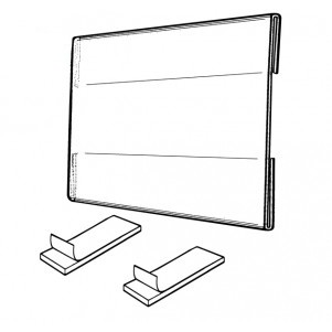 Acrylic Certificate Frame/Holder (11"x8 1/2")