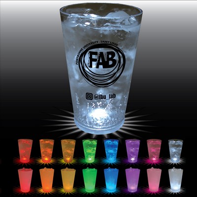 16 Oz. Plastic Light-Up Pint Glass