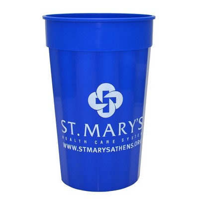 22 Oz. Fluted Stadium Plastic Cup