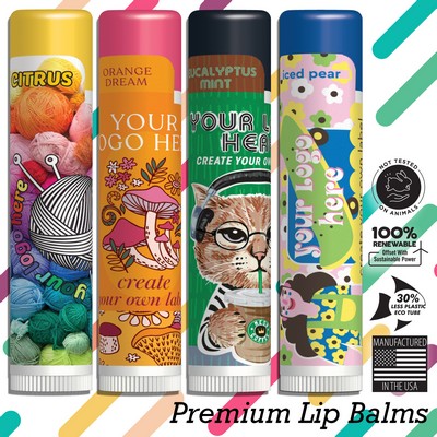 Peppermint Flavor Premium Lip Balm