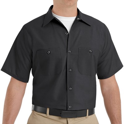 Red Kap® Men's Short Sleeve Industrial Work Shirt