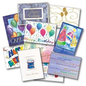 Silk Laminated Greeting Cards (7"x10")