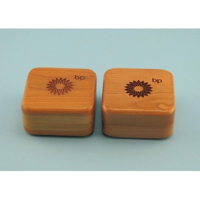 3" Wood Coin Box