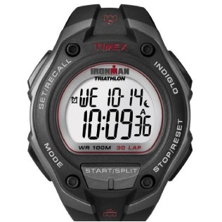 Timex Ironman Black/Gray Traditional 30 Lap Mega Watch