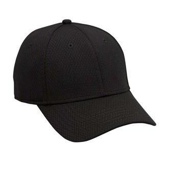 A-Flex 6 Panel Moisture Wicking Jacquard W/ Honeycomb Pattern