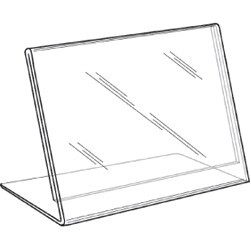 17" x 11" Angled Ad Holder