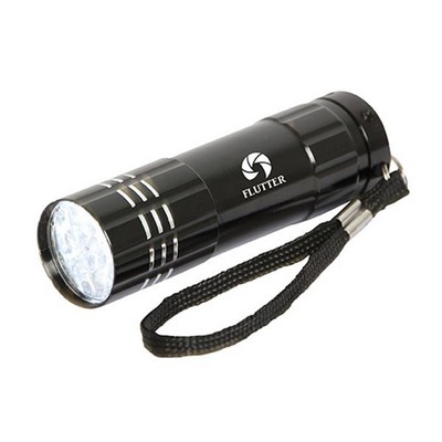 9 Led Metal Flashlight