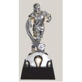 9" Female Soccer Motion Xtreme Resin Trophy