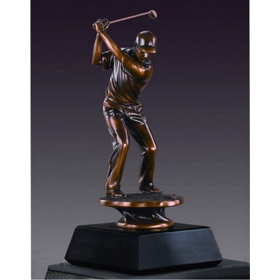 Male Golfer Resin Award (7"x15.5")