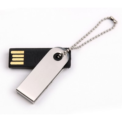 32 GB Mini Metal Swivel USB Flash Drive