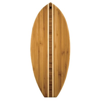 Surf Board Bamboo Cutting Board