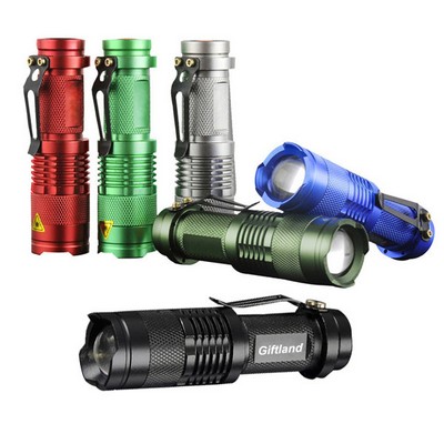 LED Zoom Mini Flashlight