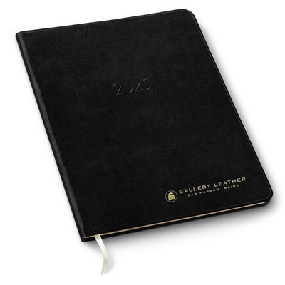 Leather Large Monthly Planner