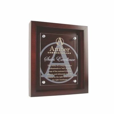 Shadow Box Raised Acrylic Plaque (11"x13")