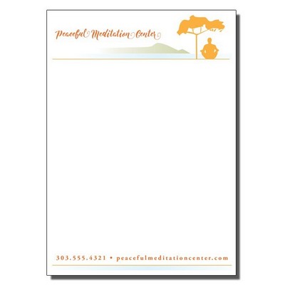 Full-Color Notepads - 25 Sheets (5" x 7")