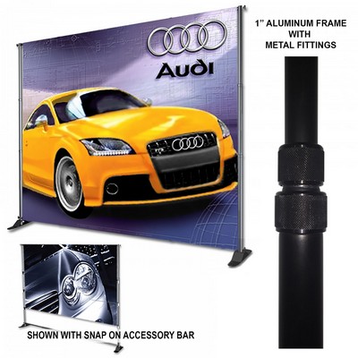 Premium 10'x11' Adjustable Stand, Convert Kit, & Banner