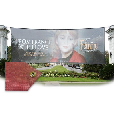 8'x15' Vinyl Mesh Digitally Printed Banner