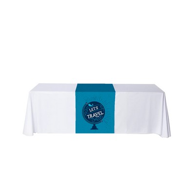 24" x 84" Table Runner Polyester Full Color Dye Sublimation - Made in the USA