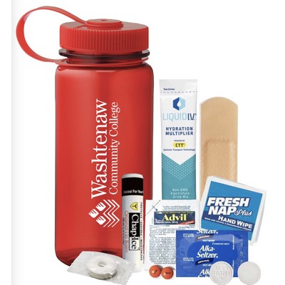 Low Minimum - Recovery Kit with 21 oz Sports Bottle