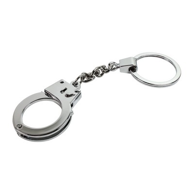 Metal Handcuff Keychain