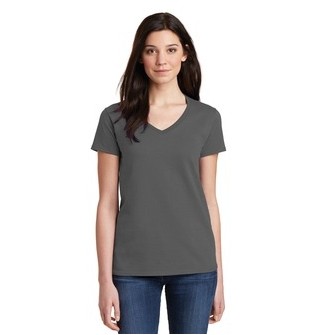 Gildan® Ladies Heavy Cotton™ 100% Cotton V-Neck T-Shirt