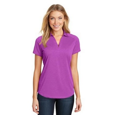 Port Authority® Ladies Digi Heather Performance Polo Shirt