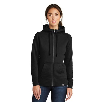 New Era® Ladies' French Terry Full Zip Hoodie