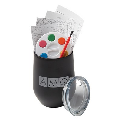 Adult Paint Set & Wine Tumbler