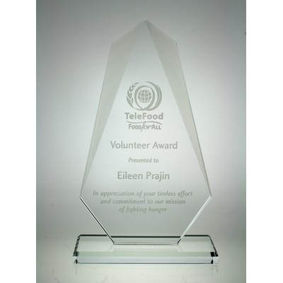 Starfire Glass Sierra Award (7½"x4½"x3/8")