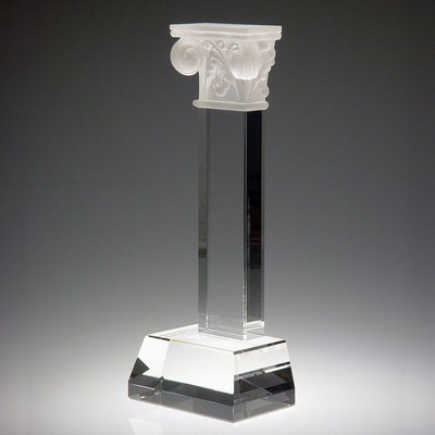 Pillar of Success Crystal Award