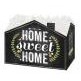 Large Chalkboard Home Sweet Home Theme Gift Basket Box