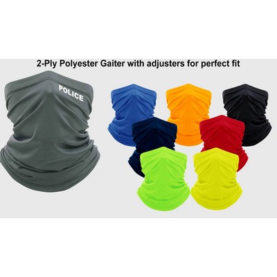 2-Ply 100% Polyester Neck Gaiters