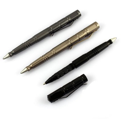 Tactical Pen w/Tungsten Steel Pen Head