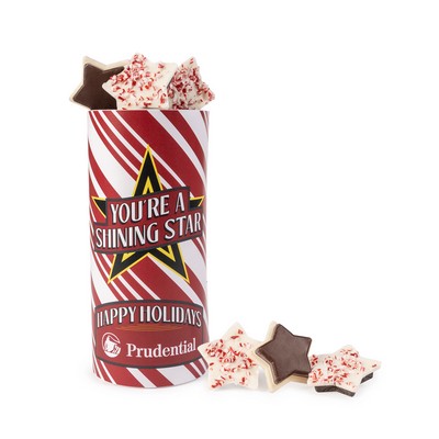 Peppermint Bark Shapes Tube