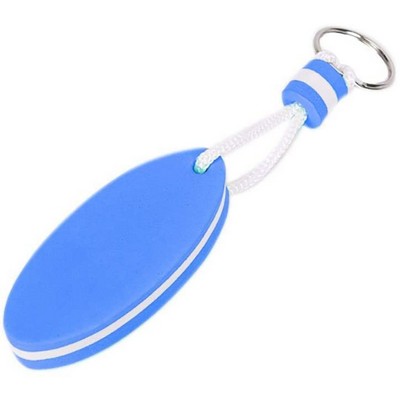 Oval Foam Floating Key Chain