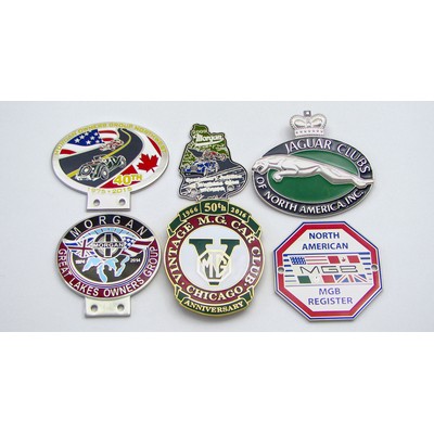 3.25" Hard Enamel Grille Badges