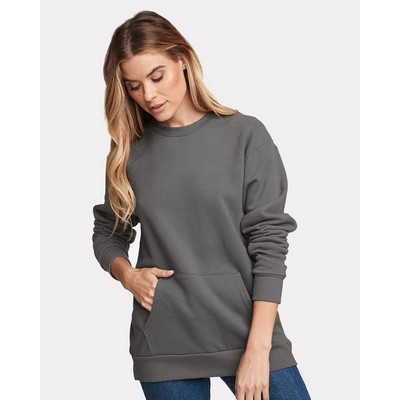 Next Level Unisex Santa Barbara Pocket Sweatshirt