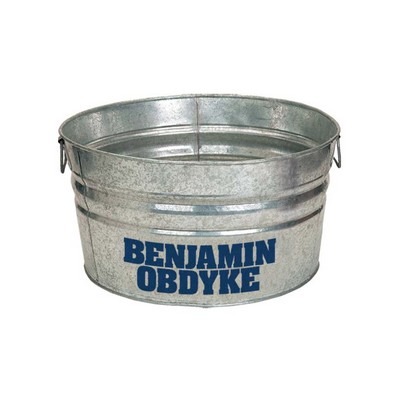 42 Quart Galvanized Metal Tub