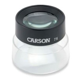 Carson® LumiLoupe™ 7X Power Magnifier w/Dual Lens