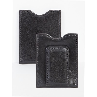 Leather Magnetized Money Clip