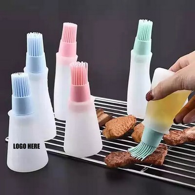 BBQ Silicone Oil Bottles with Brushes