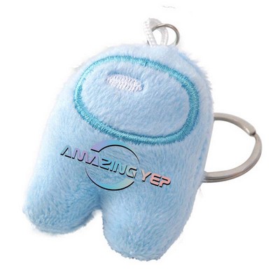 2" Plush Keychain Simulation Key Tag - Spaceman Pop It