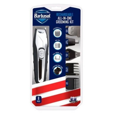 Barbasol All in One Men Rechargeable Grooming Kit