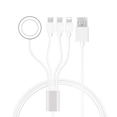 4-1 Charging Cable + Apple Watch charger