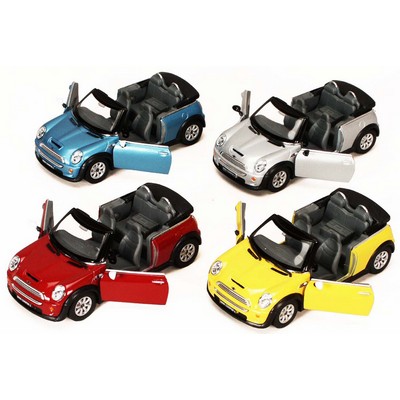 5" Convertible Mini Cooper Diecast