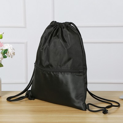 Drawstring Backpack Bag Sport Gym Sackpack