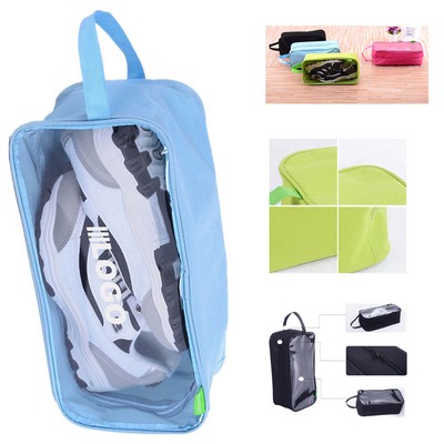 Clear Shoe Storage Pouch With Zipper