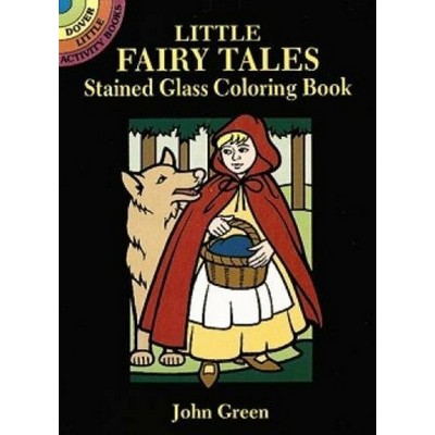 Little Fairy Tales Stained Glass Coloring Book