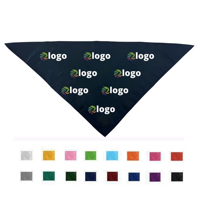 Custom Full Color Pet Bandana MOQ 50pcs