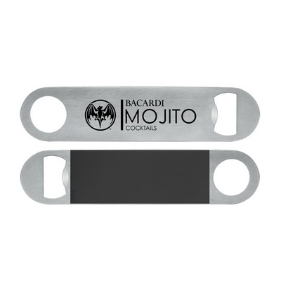 Magnetic stainless steel bottle opener